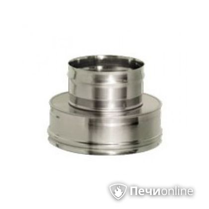 Дымоход Дымок Переходник термо-моно 0,8 мм. PTMFR  120/200 в Астане
