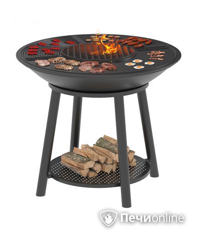 Гриль для дачи Везувий Fantastic Grill Престиж 1000 (чугун) в Астане