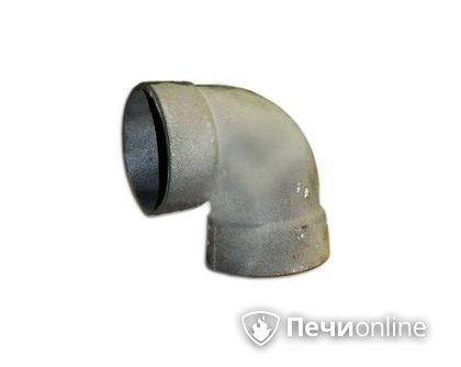 Дымоход Гефест Отвод 90° чугун D130 в Астане